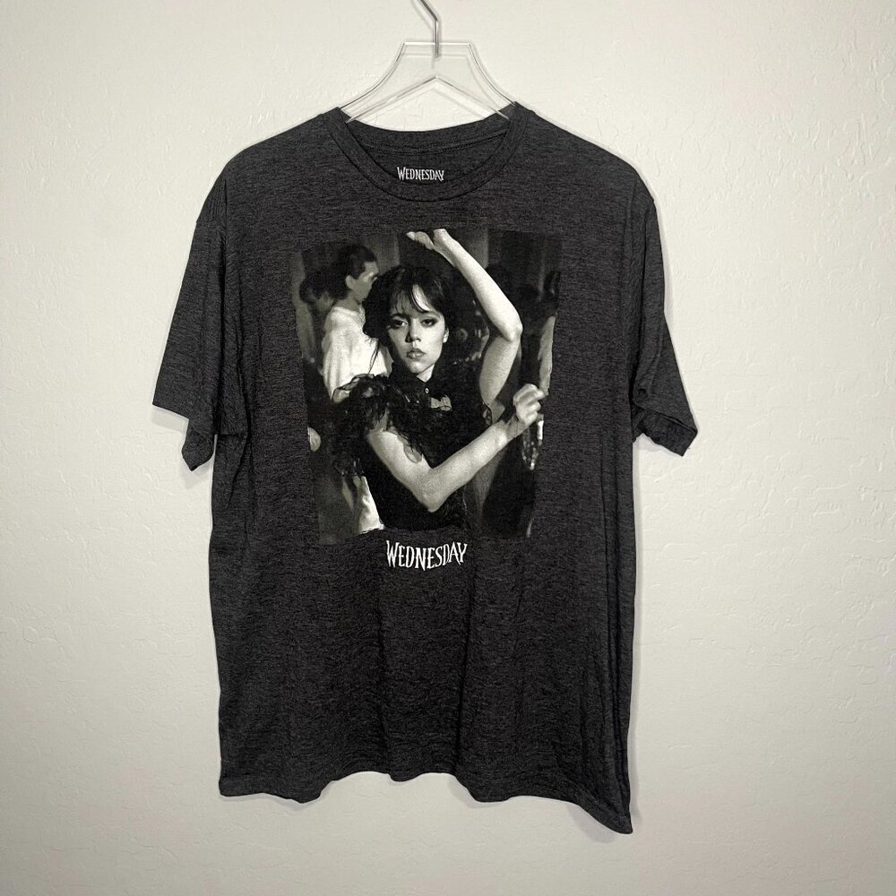 Addams Family "Wednesday" T-Shirt Top Size XL